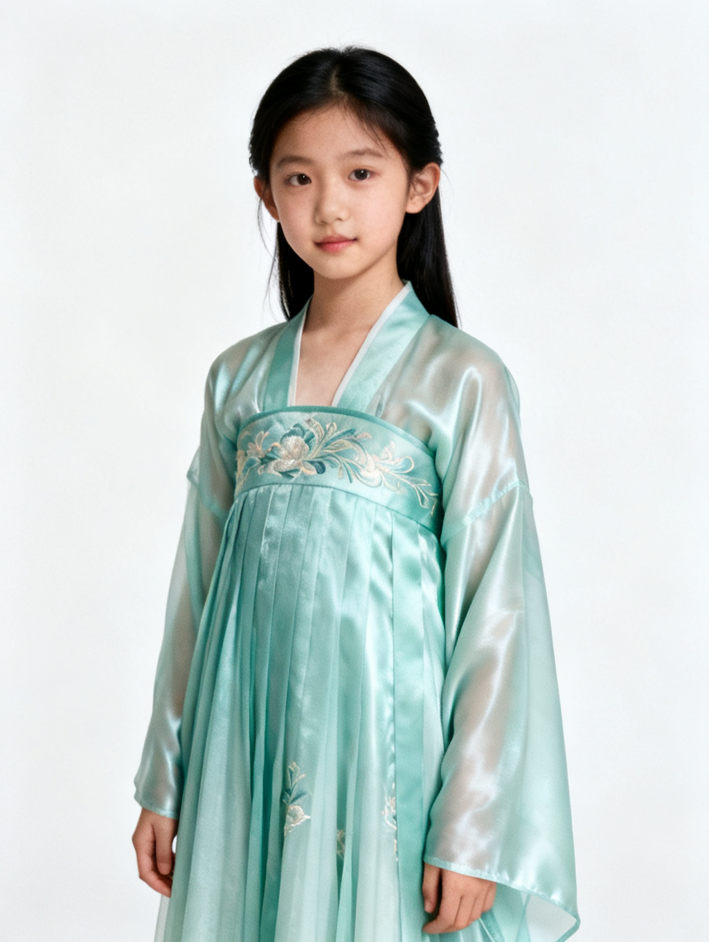 丝绸汉服长裙