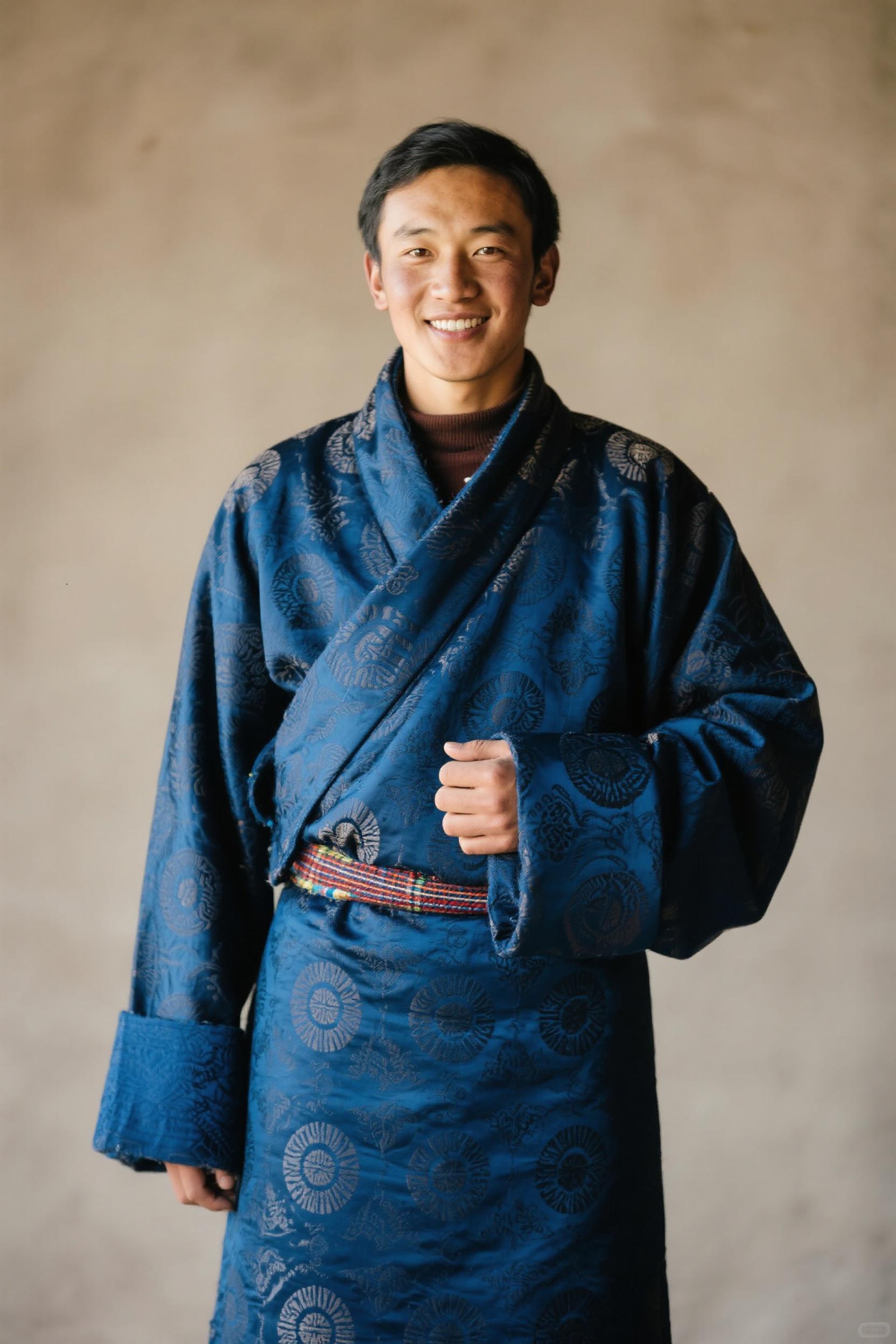 藏族男袍
