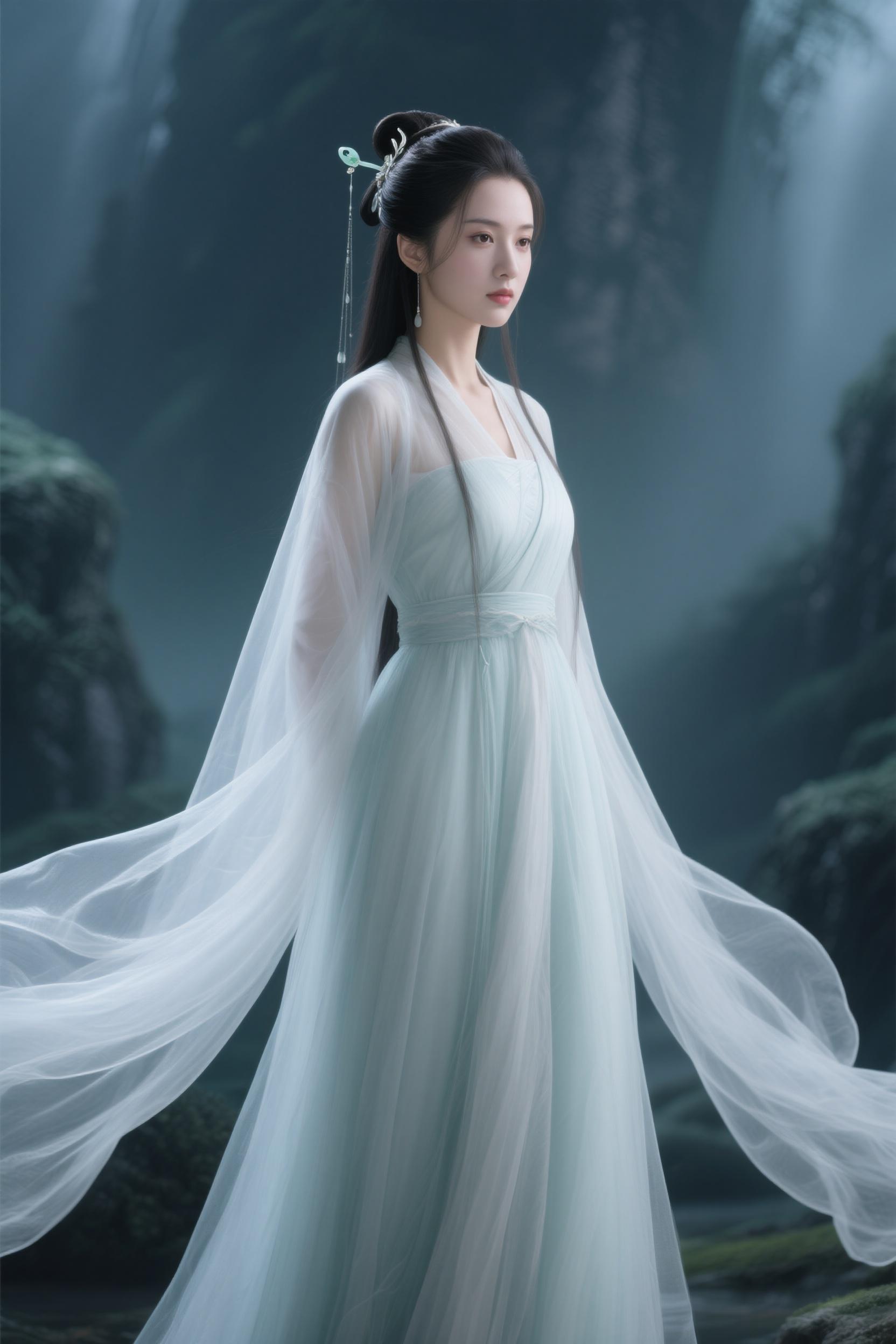 女修长裙