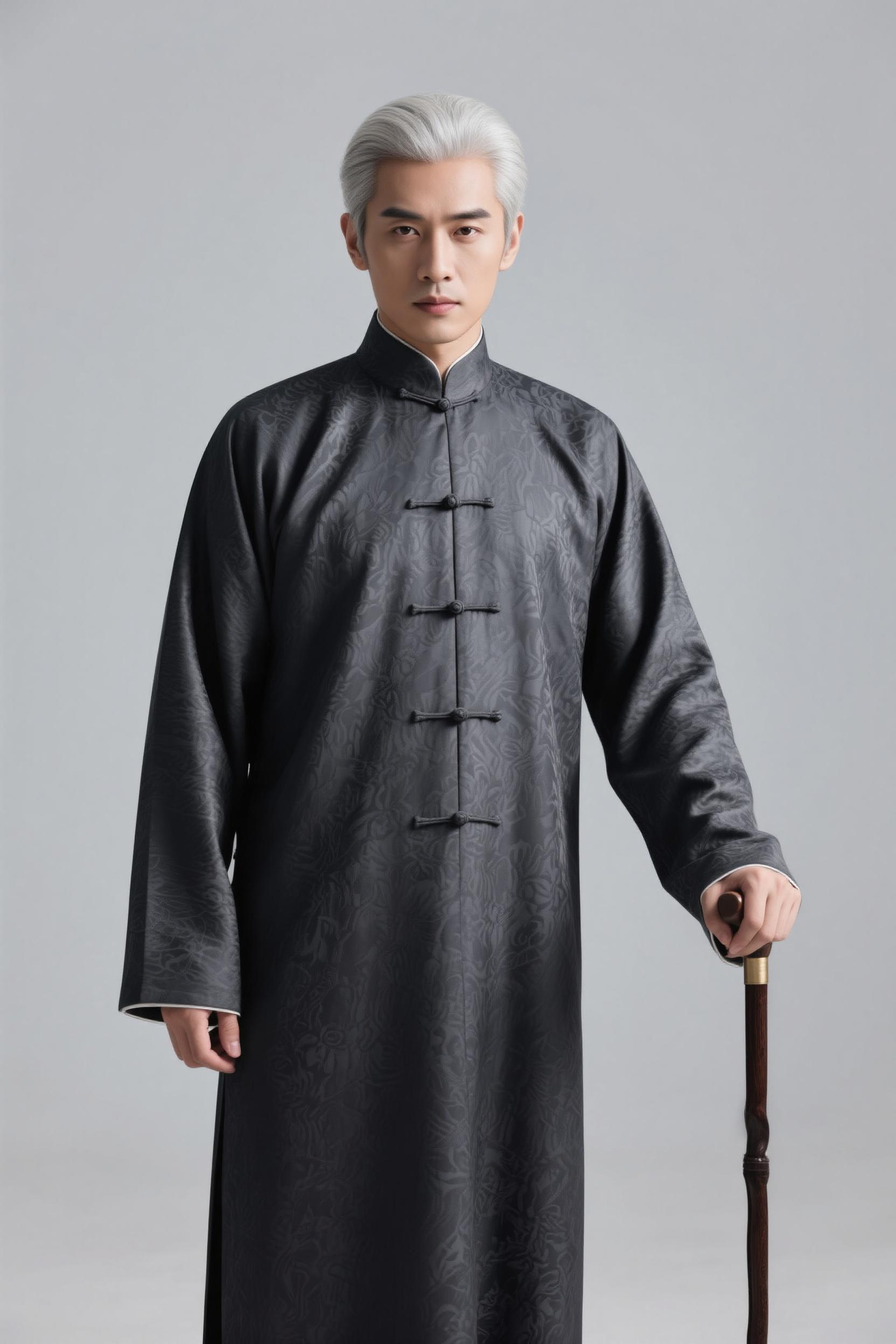 盘扣唐装