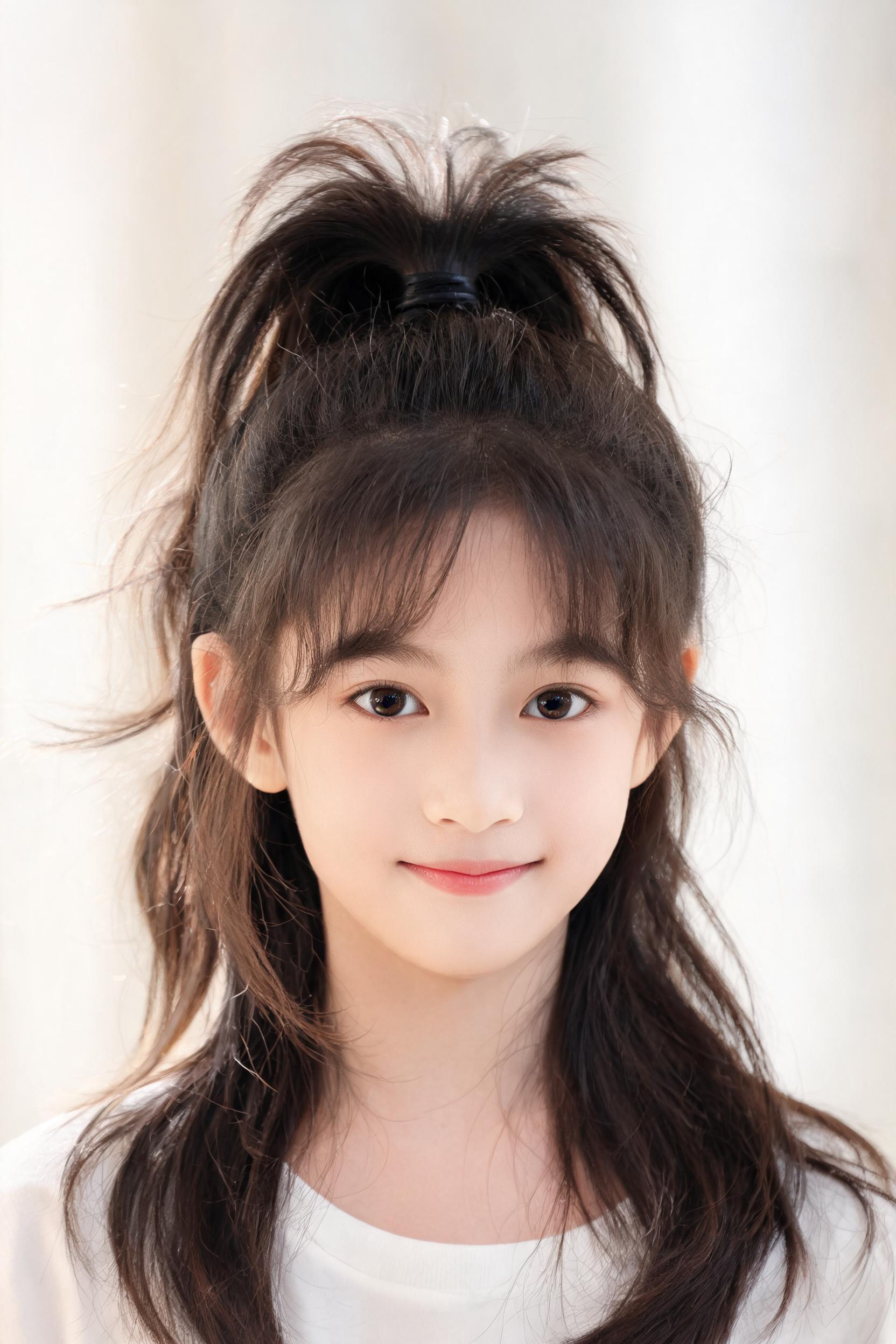 青春少女·活力高马尾