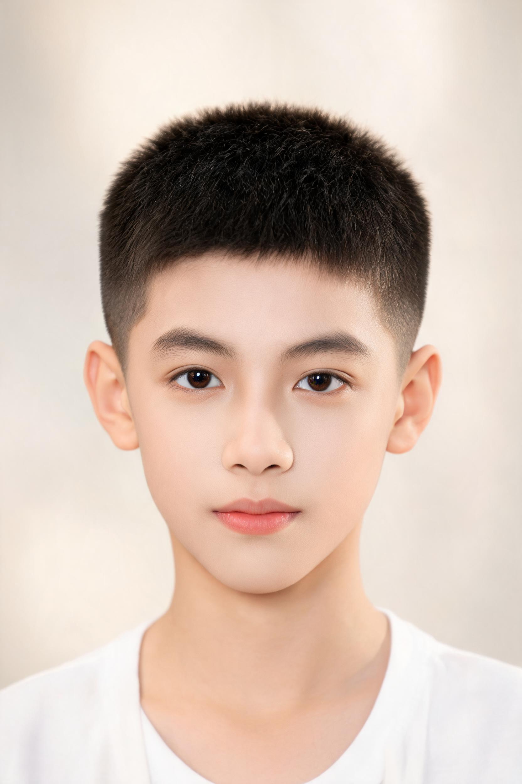 清爽少年·小平头