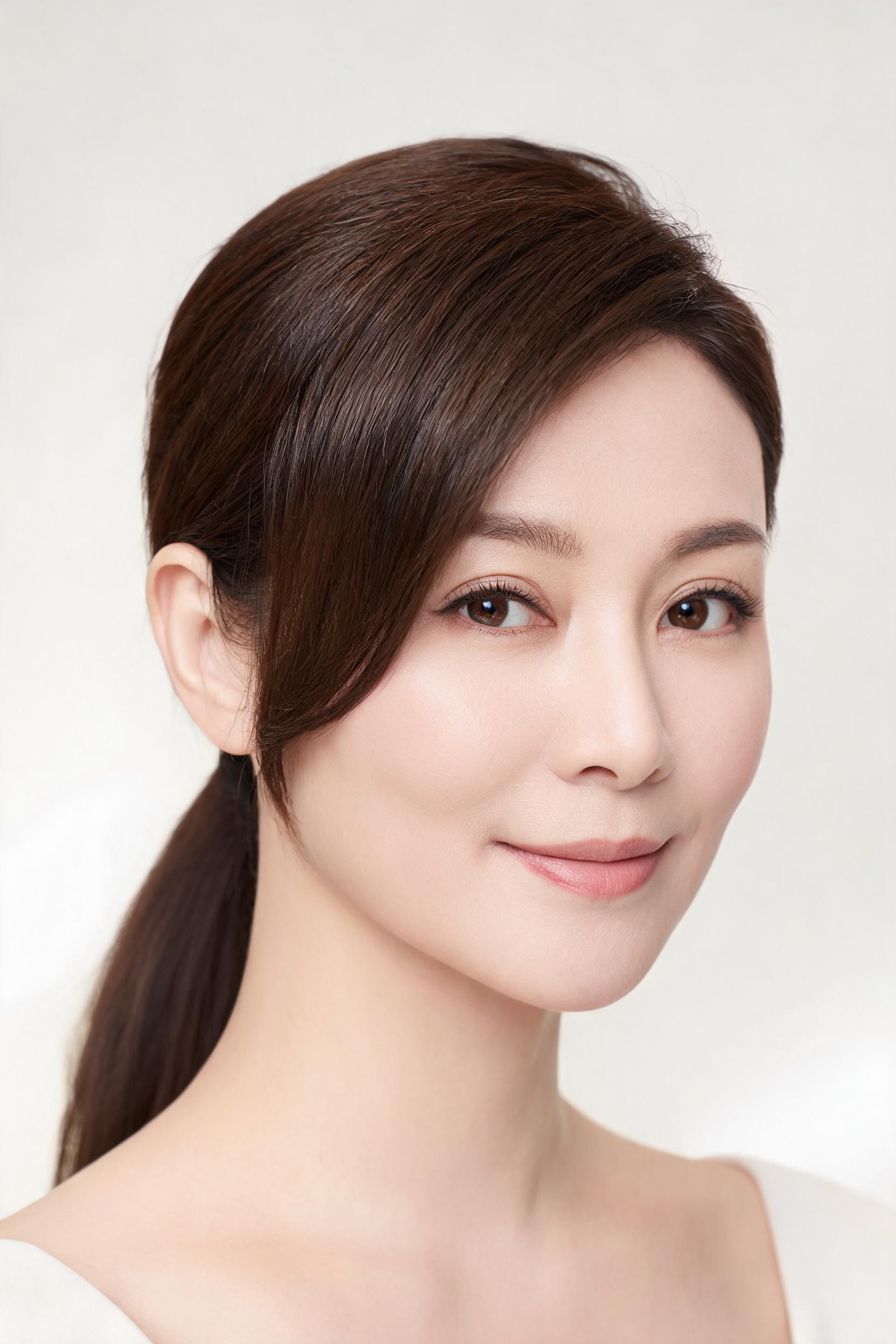 优雅通勤·低马尾
