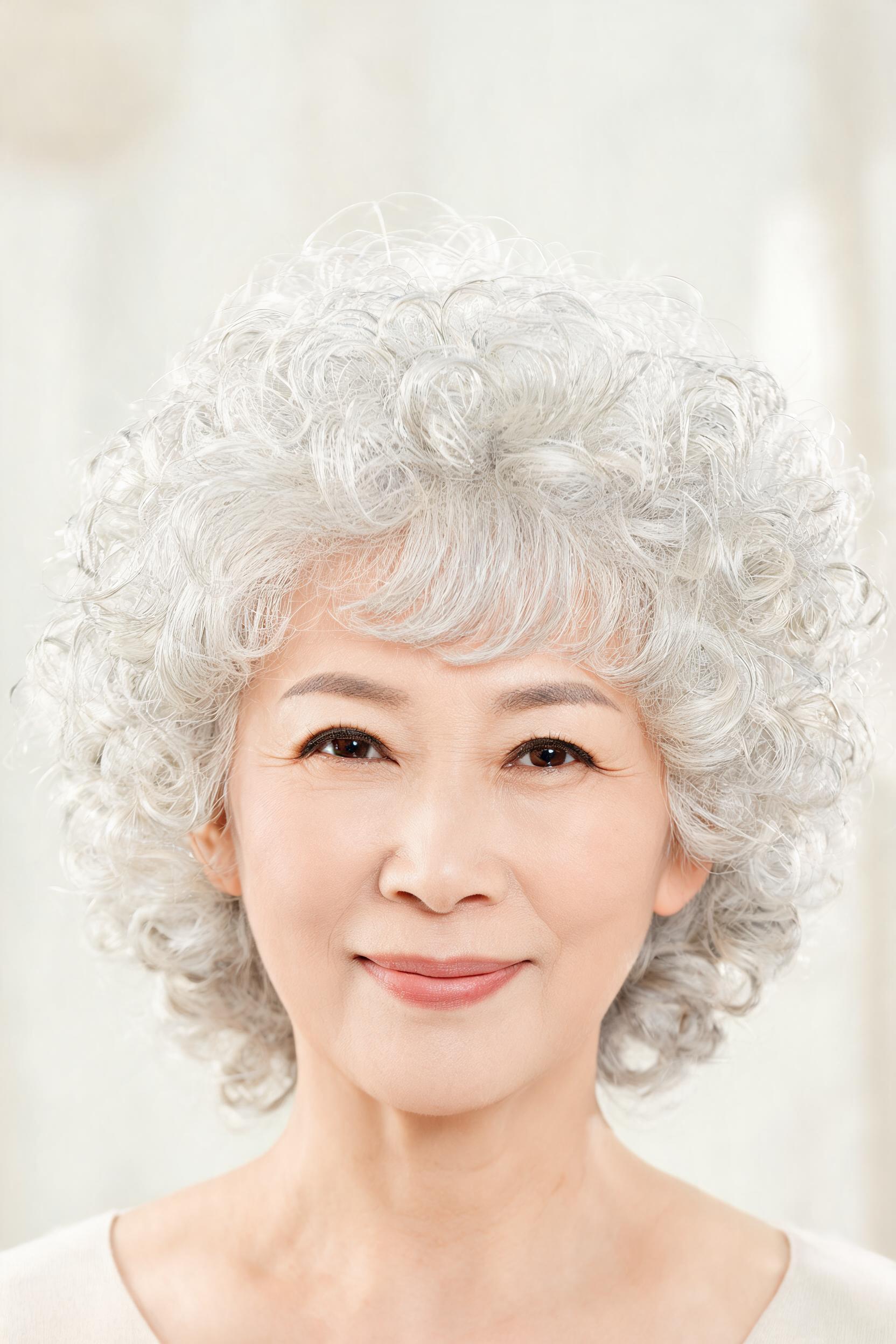 银丝卷发·蓬松小卷
