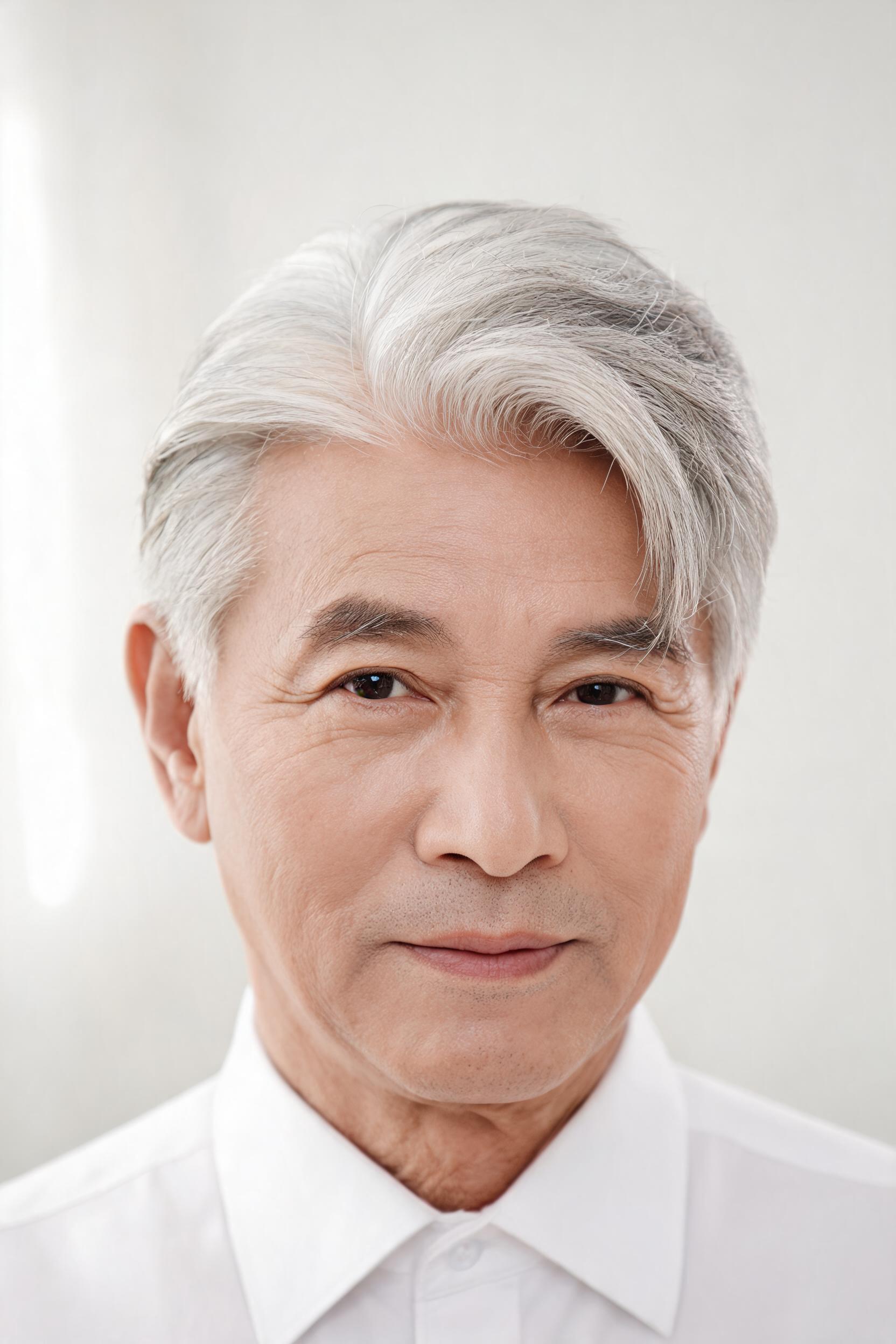 老派绅士·三七银发