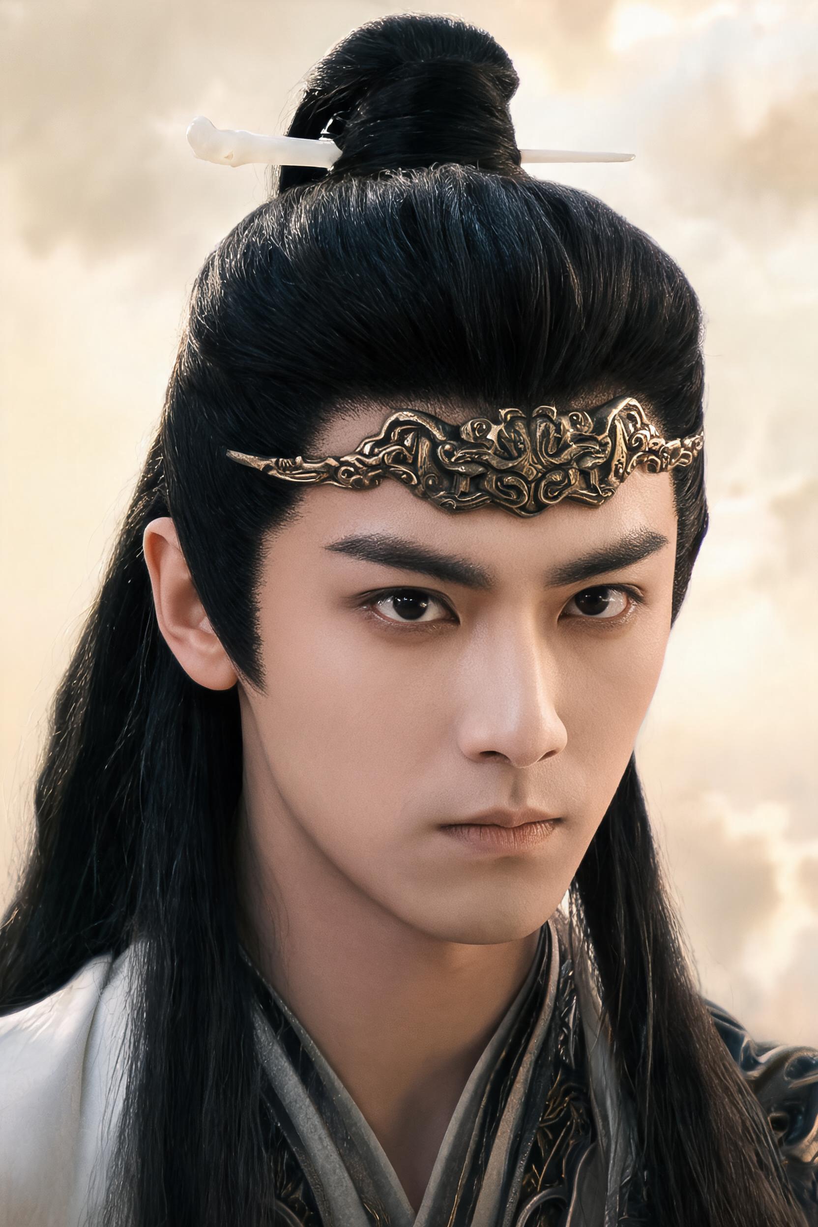 神将·束髻甲发
