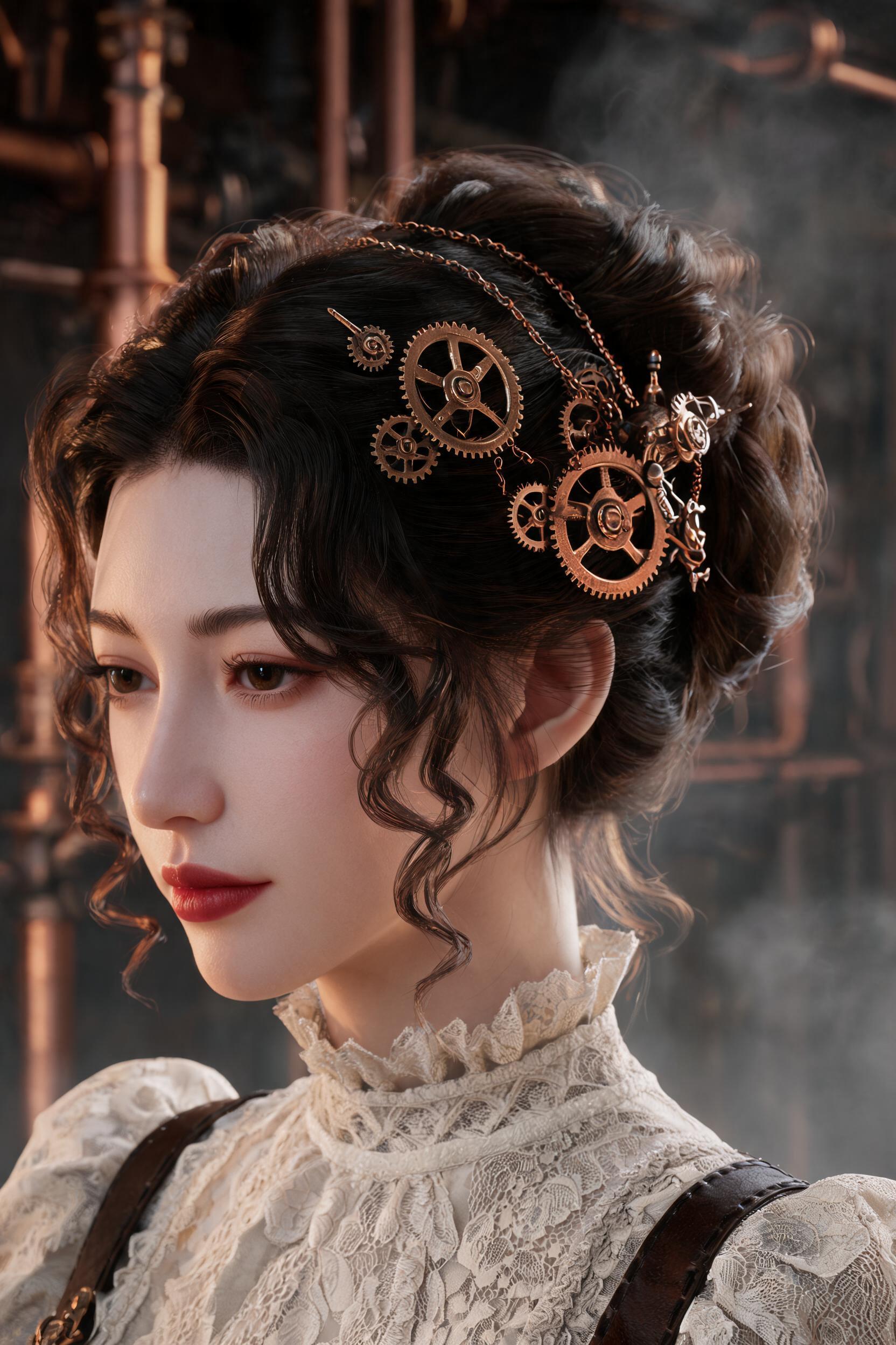 维多利亚盘发