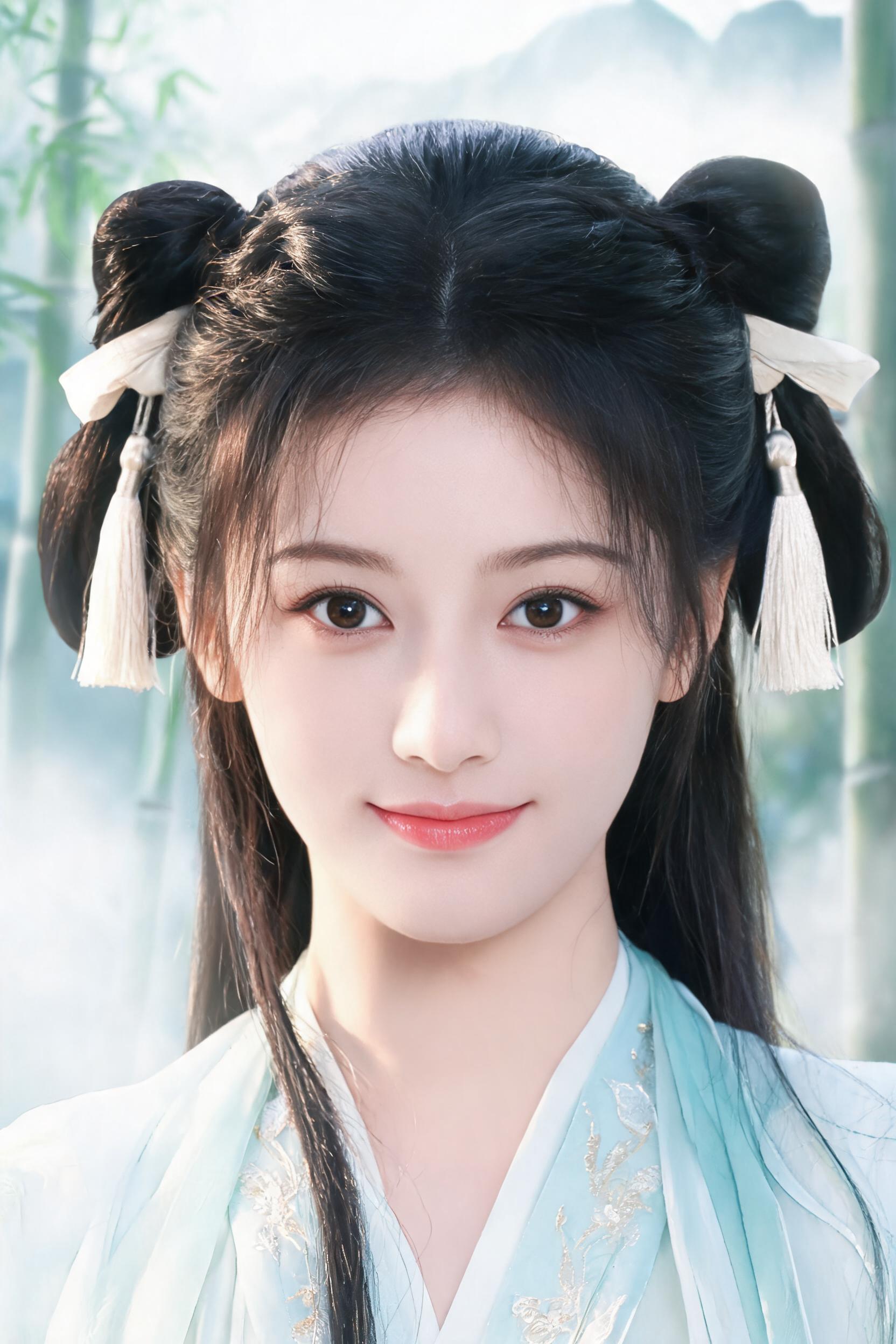 双环髻·灵童仙子