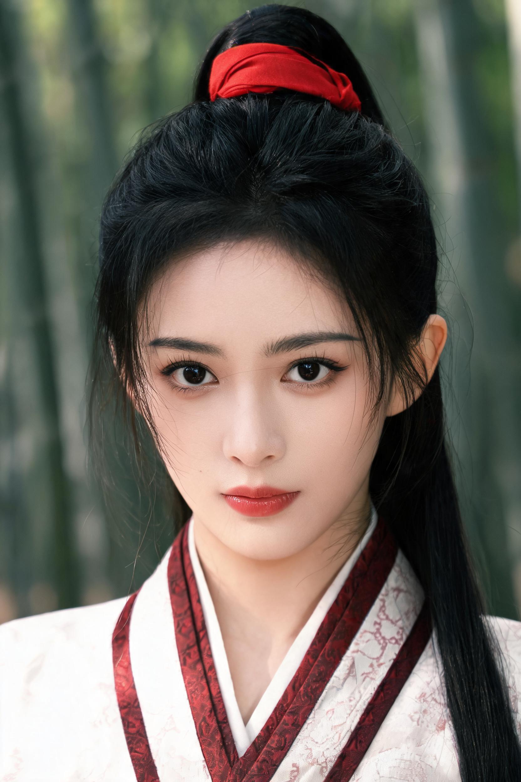 红发带束发·江湖女子
