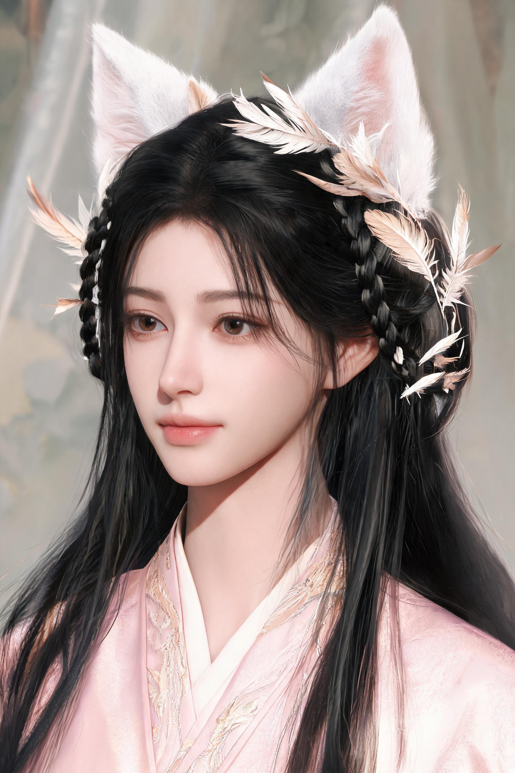 兽耳披发·兽族少女