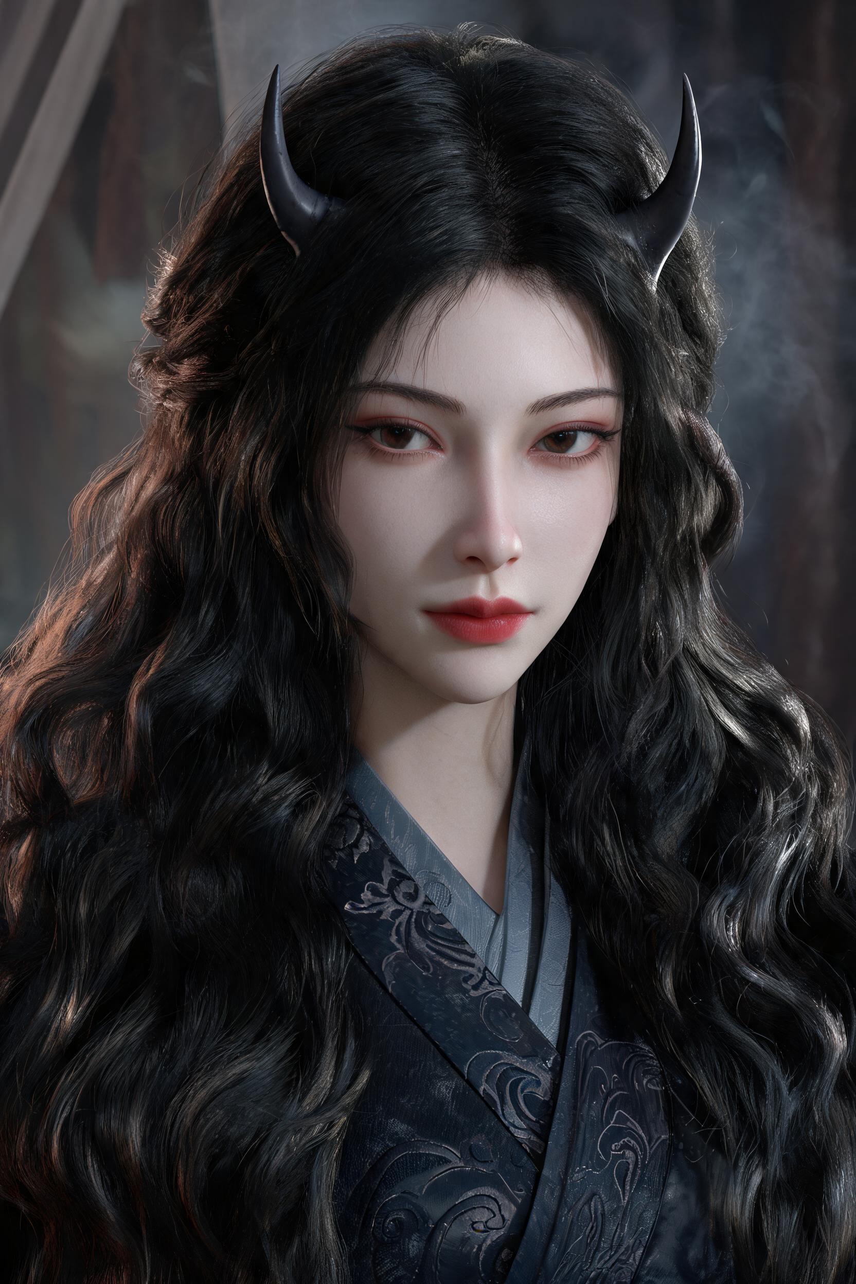双角长发·魔女