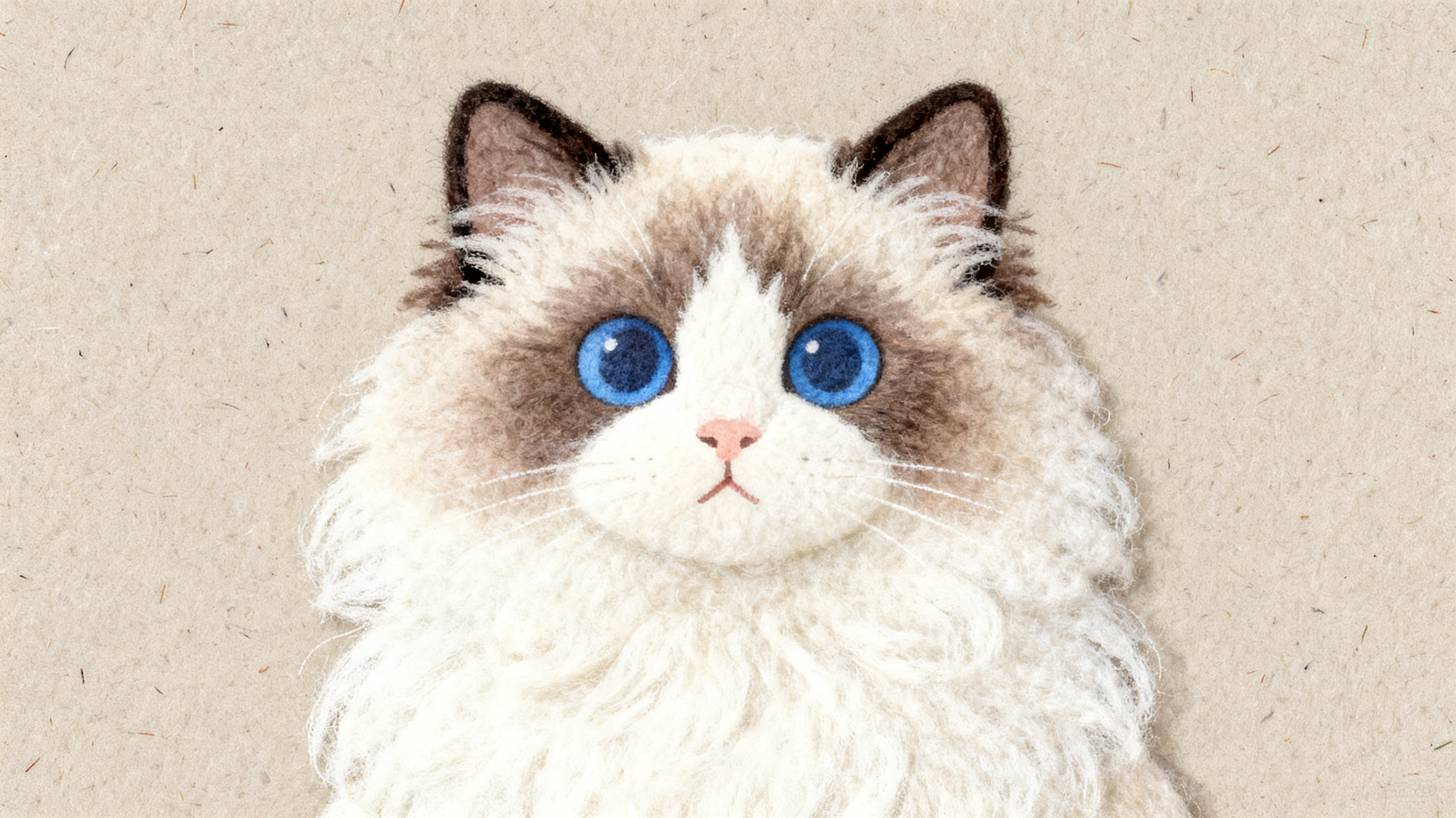 羊毛毡绘本猫